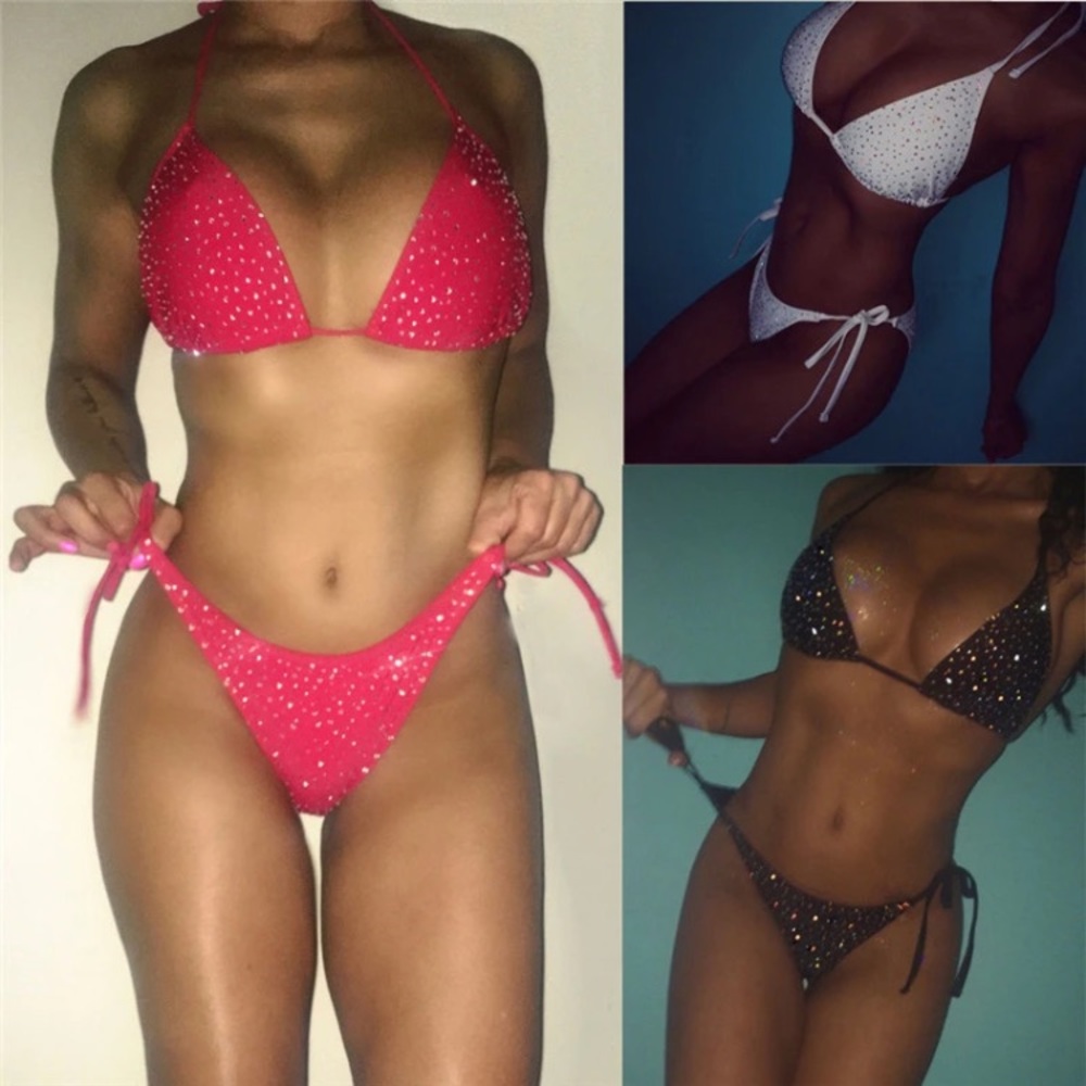 🖤🆕Diamond Bling Bikini - Picture 3 of 8